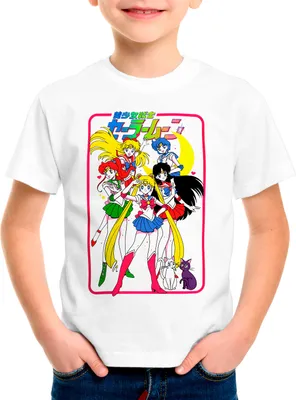 Produktbild von BaumwolleCloud Pretty Galaxy Girls Kinder T-Shirt anime manga cosplay crystal