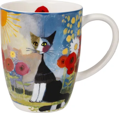 Produktbild von Goebel Künstlertasse Rosina Wachtmeister - Luce Solare, Fine Bone China, Bunt, 400 ml, 66861491