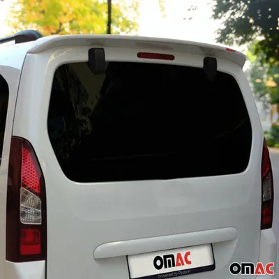 Obrázek produktu pro Zadní spoiler Střešní spoiler pro Peugeot Rifter 2019-2024 ABS Bílý lak