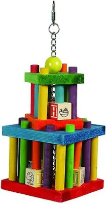 Produktbild von Holz-Lernspiel Vogelhaus Puzzle