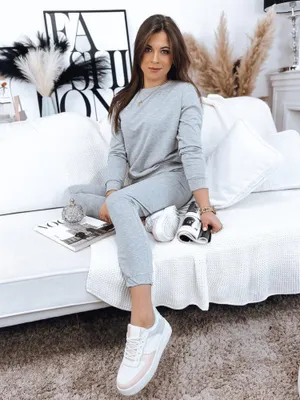 Produktbild von Dstreet Set für Frauen Milian hellgrau L