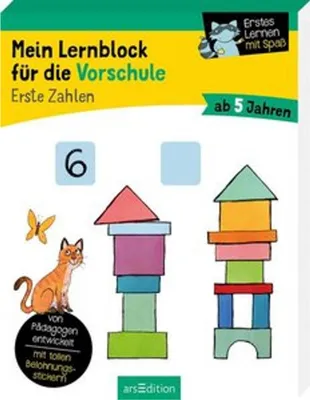 Produktbild von Mein Lernblock für die Vorschule - Erste Zahlen
