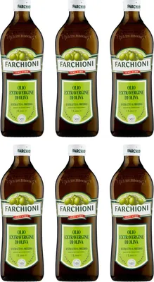 Produktbild von Farchioni Natives Olivenöl Extra (1 l) - Packung mit 6