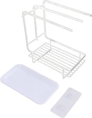 Produktbild von Küchenhandtuchhalter und Spülschwammhalter für Küchenorganisation