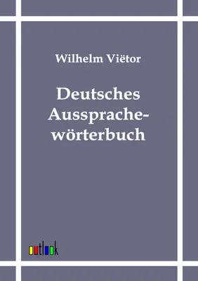 Produktbild von Deutsches Aussprachewörterbuch