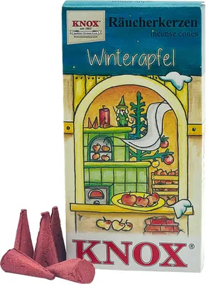 Produktbild von Knox Räucherkerzen Winterapfel von Knox Räucherkerzen
