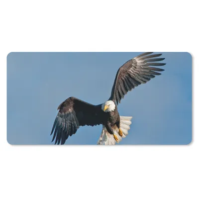Produktbild von MuchoWow® Mauspad Mousepad Ein amerikanischer Weißkopfseeadler am blauen Himmel 60x30 cm - Mousepads - Maus Mat - Pad - Mausunterlage - Nachhaltig