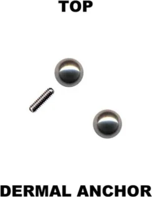Produktbild von Dermal Anchor Aufsatz Kugel: Microdermal Hautanker Piercing