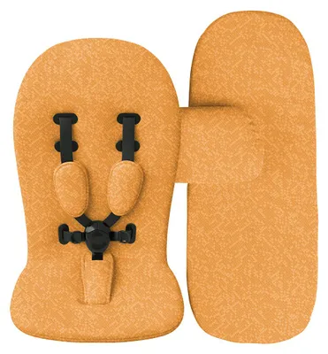 Produktbild von Mima Xari Flair Farbset Mango – Starterset mit Sitzauflage, Gurten, Matratze und Verdeckteil