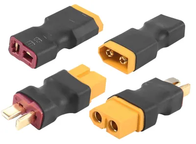 2 Paar XT60 auf T-Stecker Adapter für RC Lipo Akku
