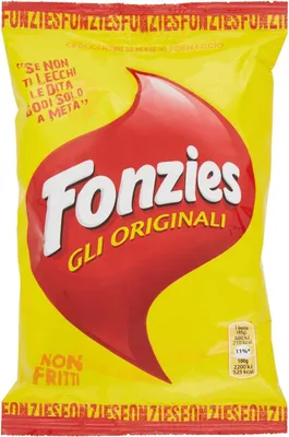 Produktbild von 50x Fonzies Gli Originali 'Maissnack mit Käsegeschmack', 40 g