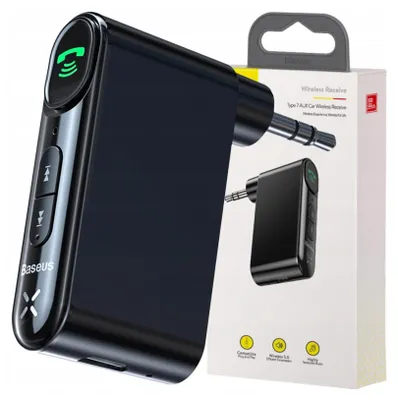 Immagine prodotto di Baseus WXQY010001 Ricevitore musicale Bluetooth 10 m Nero