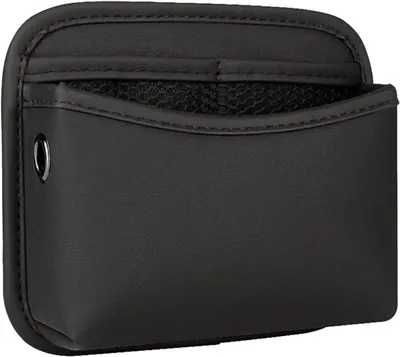 Obrázek produktu pro Organizér do auta, rozměry 18,5 x 15,5 cm, materiál: Nappa kůže, držák na mobilní telefon, určený pro konzoli