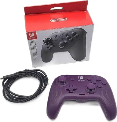 Produktbild von Official Afterglow Wave Wireless Controller Nintendo Switch - Purple