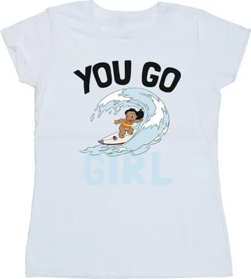 Produktbild von Disney - "You Go Girl" T-Shirt für Damen BI25543 (L) (Grau)