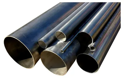 Produktbild von Geschweißtes Edelstahlrohr nach DIN EN 10217-7 mit einer Länge von 200 mm (20 cm) und Durchmessern von 6x1 mm bis 114,3x2 mm sowie 18 mm x 1,5 mm