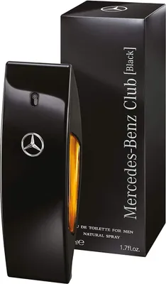 Produktbild von Mercedes-Benz Club Black 50 ml Eau de Toilette EDT Neu