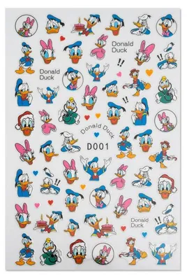 Produktbild von Cupio Nagelsticker Zeichentrick D001