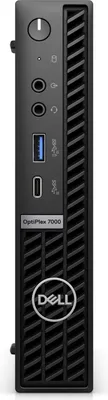 Produktbild von DELL OptiPlex 7000 Intel® Core™ i5 i5-12500T 16 GB DDR4-SDRAM 256 GB SSD Windows 11 Pro MFF Mini-PC Schwarz