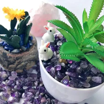 Natürlicher Amethyststein 200 g für, Hauptbild
