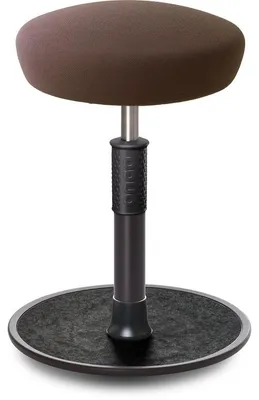 Produktbild von Sitz- Stehhocker Free Regular Hutsitz Gestrick Braun schwarz /schwarz.