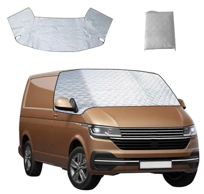 Produktbild von Windschutzscheibenabdeckung für VW Transporter T6 2016-2022 | Frostschutz & Sonnenschutz