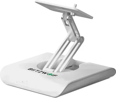 Obrázok produktu pre Držiak projektora – BW-VF4 Stolný stojan pre miniprojektory – hlava otočná o 360° – nastaviteľný držiak projektora – biely