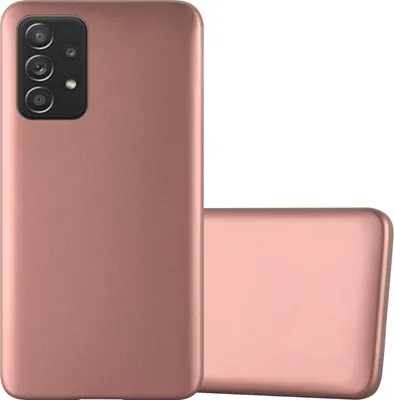 Produktbild von Cadorabo Schutzhülle für Samsung Galaxy A52 (4G / 5G) / A52s Hülle in Rosa Handyhülle TPU Silikon Etui Cover Case