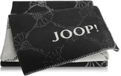 Produktbild von JOOP! Plaid  Cornflower Farbe Schwarz Größe 150x200 cm