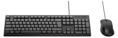 Immagine prodotto di Belkin kabelgebundene Tastatur + Maus, deutsch           BBZ014de