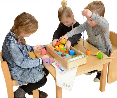 Zdjęcie produktu dla Drewniana Sznurowanka Duza Kolorowa Masterkidz