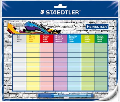 Produktbild von STAEDTLER Lumocolor Stundenplan