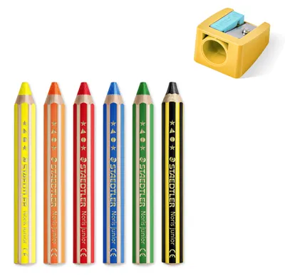 Productafbeelding van STAEDTLER® 140 C6P1 Potlood, Noris junio, set, 100% PEFC-gecertificeerd