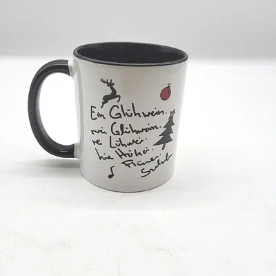 Produktbild von MoonWorks Kaffee-Tasse Ein Glühwein swei Glühwein-Tasse Weihnachten