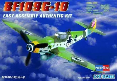 Produktbild von Hobby Boss Bf109 G-10 1:72, 80227