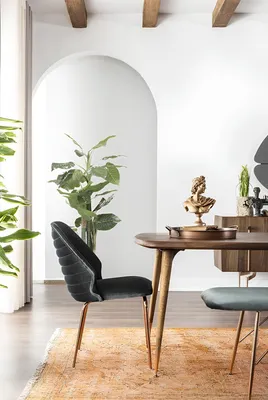 Produktbild von Essecke Essgruppe Esszimmer Esstisch Stühle Tisch Set 8tlg Holz Braun