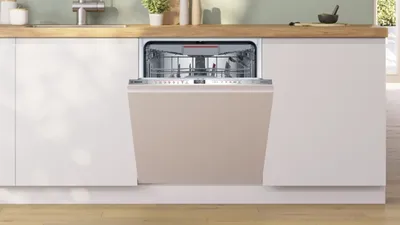 Produktbild von Vollintegrierter Geschirrspüler Bosch SMD6ECX12E für 14 Maßgedecke 9 l 42 dB (A)