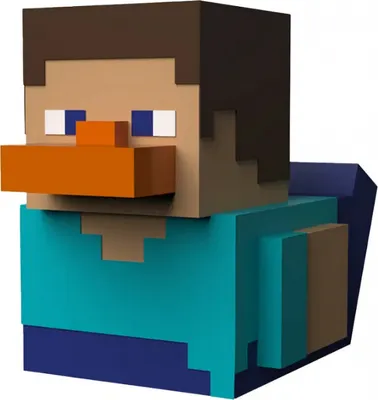 Zdjęcie produktu dla Kaczka Minecraft - Steve (TUBBZ Minecraft 1)