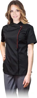 Produktbild von Schwarze Kochjacke für Damen S