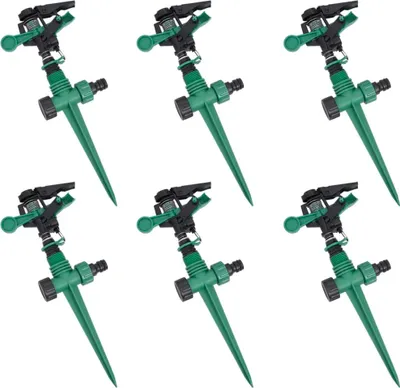 Produktbild von Impuls-Rasensprenger Sprenger Sprinkler Impulsregner 6er