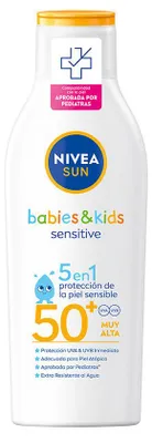 Obrázek produktu pro Nivea Sun Kids Vyživující mléko na opalování Spf50 200ml