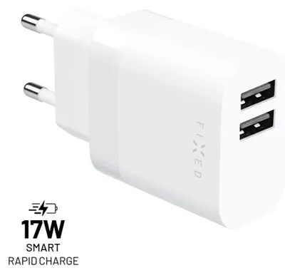 Produktbild von FIXED FIXC17N-2U-WH, Drinnen, AC, 5 V, Weiß