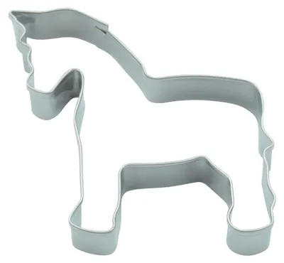 Produktbild von Ausstechform Pferd – Spülmaschinenfester Edelstahl – Zum Backen von Keksen – ca. 7 x 6,5 cm