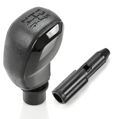 Immagine prodotto di Pomello del cambio a 5 marce, pomello del cambio manuale, ricambio per Peugeot 206, 207, 208, 307, 308, 408, 508, 2008, 3008 e Citroën C2, C3, C4, C-Elysée con adattatore