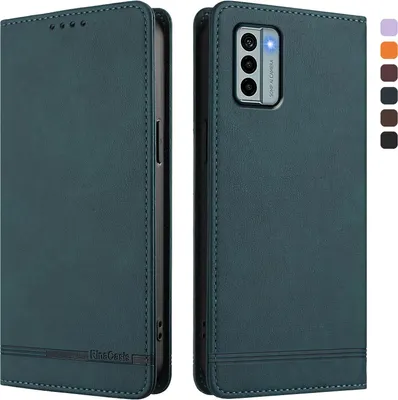 HONLEN Custodia A Portafoglio Per Nokia G22 (6.5 Pollici) – Cover Magnetica In Pelle PU Con Supporto E 2 Slot Per Schede, Blu - 3