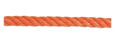 Image de Corde Polypropylène Torsadée 3 Torons Orange 48m - Chapuis