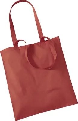 Produktbild von Westford Mill W101 | Bag for Life - Long Handles Einkaufstasche - 38 x 42 cm - Farbe: Orange Rust - Größe: One Size