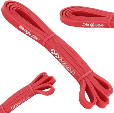 Produktbild von Gummi-Latex-Stretching-Übungsband - Power Band rot