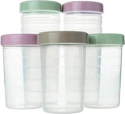 Image de Lot de 12 boîtes de conservation de 750 ml, en plastique sans BPA, hermétiques, pour la cuisine