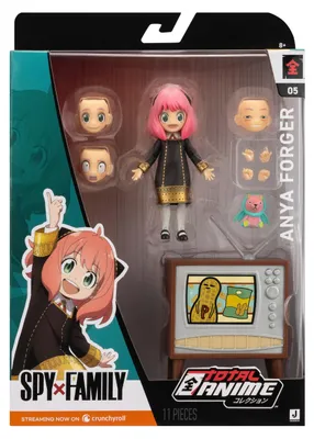 Zdjęcie produktu dla Jazwares Total Anime Anya Forger, Figurka kolekcjonerska, Anime i manga